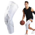 thumbnail image 1 of Basketball Knee Pads, Knee Cover Basketball Football Protectors, 1Pcs Anti Collision Leg Compression Sleeves, Sports Sleeves for Wrestling Football Volleyball Soccer Skating (S, White), 1 of 9