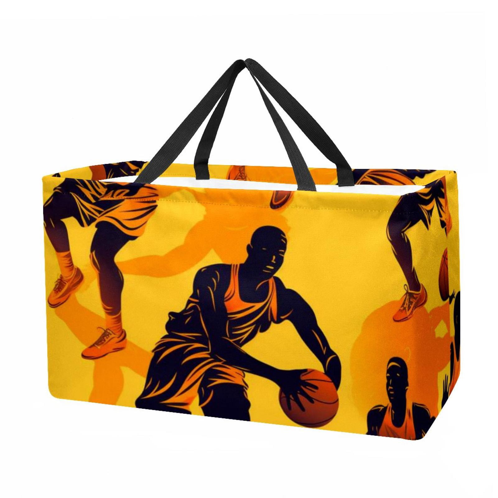 Basketball Large Capacity Reusable Oxford Cloth Laundry Organizer ...