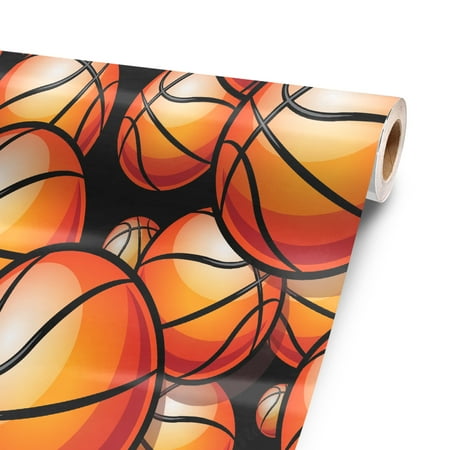 Basketball Life 48” x 52” Vinyl Wrap Sheet for large or custom items | 3M wrap DIY to custom gear of all types and sizes, including vehicles, boats, appliances, furniture, atv’s, golf