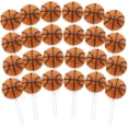 thumbnail image 1 of Basketball Lollipops, Birthday Party Favor Candy, 24 Count Box, 10.16 Ounces, 1 of 8