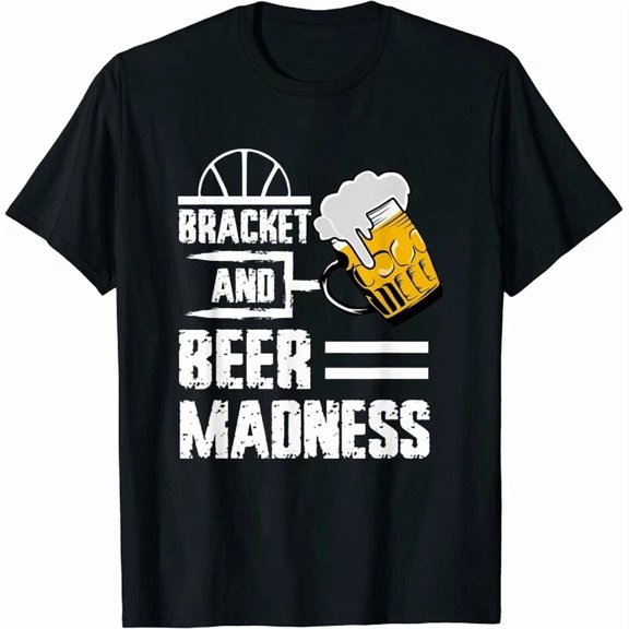 Basketball Madness Gift Hoops Brackets Unisex S-5XL T-Shirt