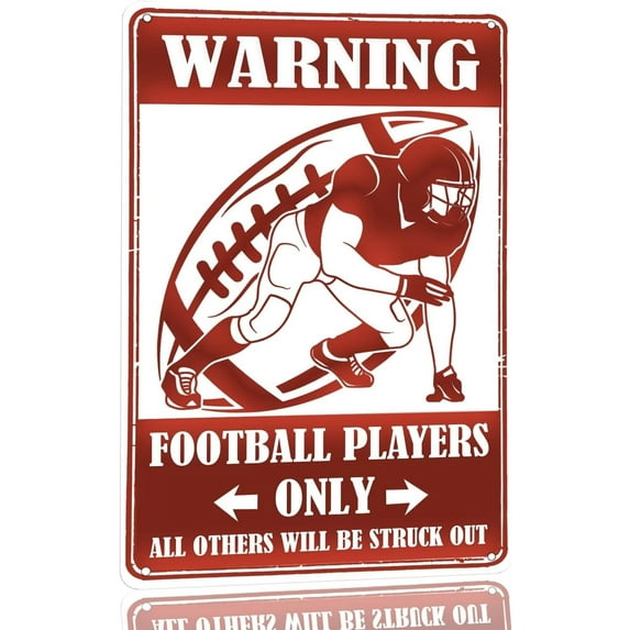 Basketball Metal Tin Sign Vintage Basketball Poster Plaque Signs Gifts for Boys Room Home Wall Decor Warning Basketball Players Only All Others Will Be Struck Out 8x12 Inch