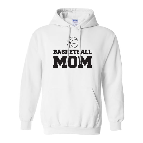 Basketball Mom Adult Hooded Sweatshirt