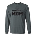 thumbnail image 1 of Basketball Mom Adult Long Sleeve T-shirt, 1 of 3