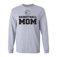 thumbnail image 1 of Basketball Mom Adult Long Sleeve T-shirt, 1 of 3