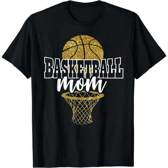 Basketball Mom Basket Hoop T-Shirt