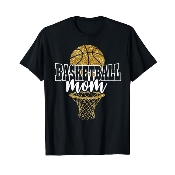 Basketball Mom Basket Hoop T-Shirt