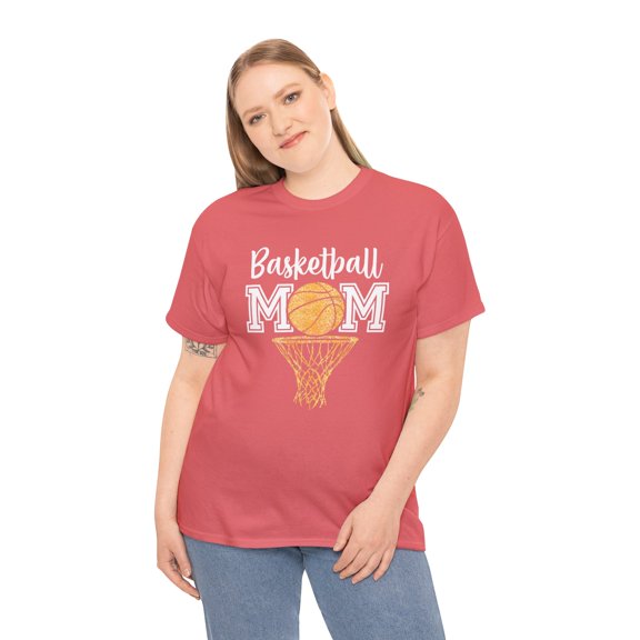 Basketball Mom Butterfly for mother's day gift Unisex Cotton Tee
