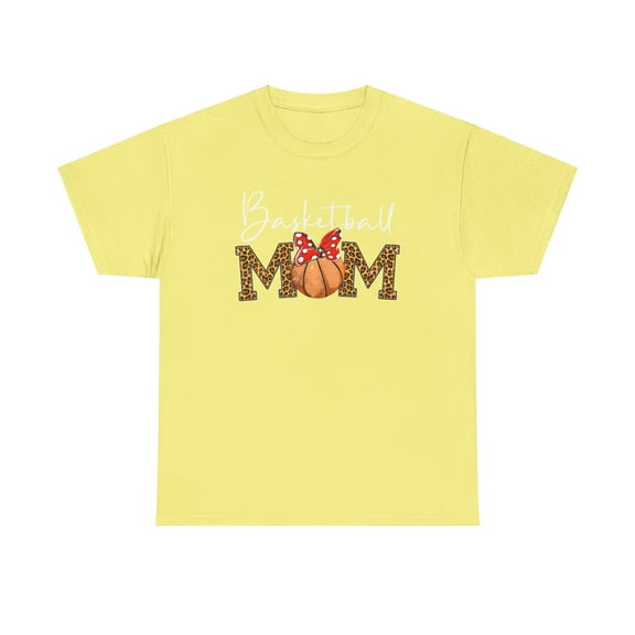 Basketball Mom Butterfly for mother's day gift Unisex Cotton Tee