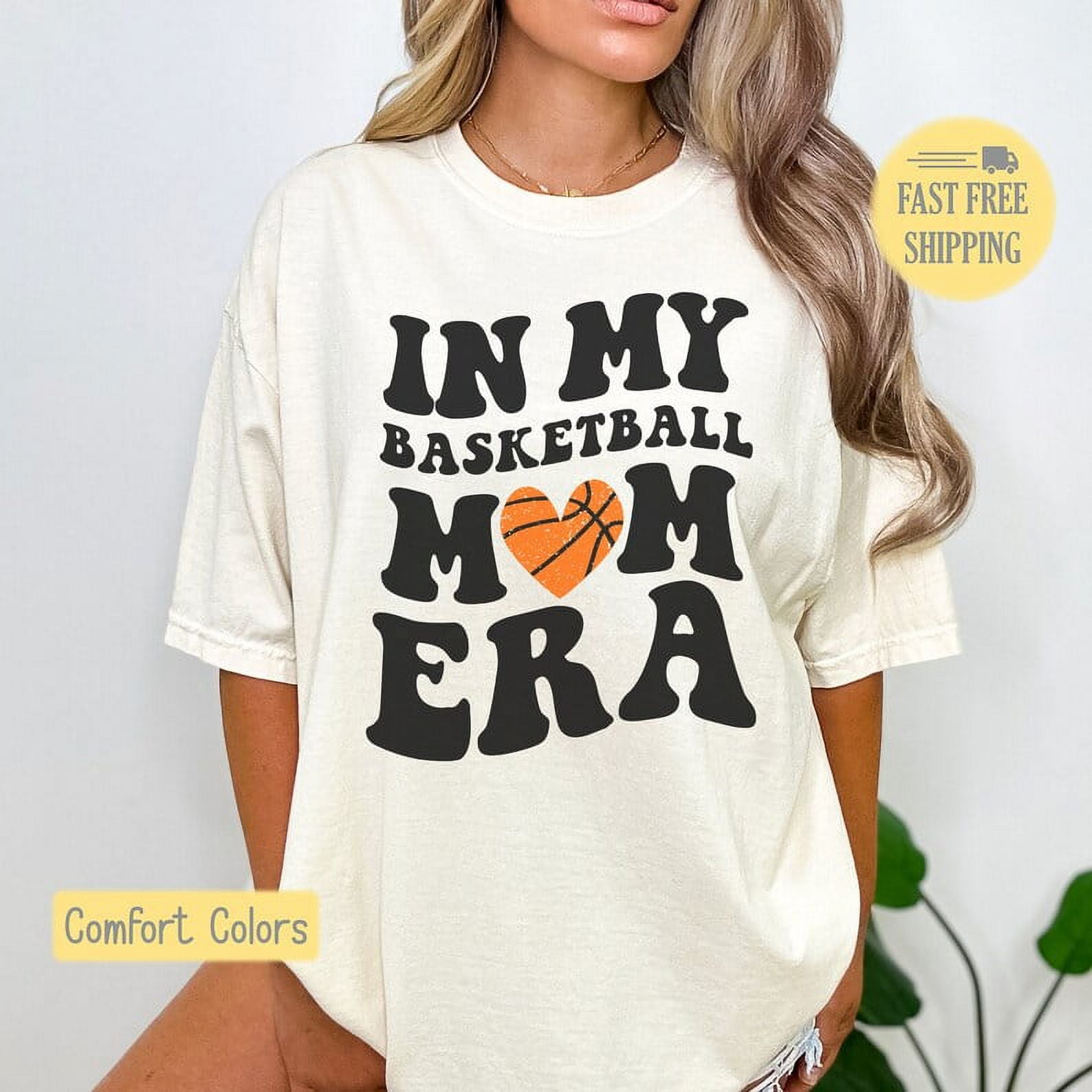Basketball Mom Era, Basketball Graphic Tee, Basketball Sweatshirt, Cute