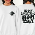 thumbnail image 1 of In My Basketball Mom Era Sweatshirt, Basketball Mom Sweatshirt, Basketball Season Shirt, Basketball, Mom Shirt, Basketball Sweatshirt (Sizes:XL; Colors:Maroon;), 1 of 1