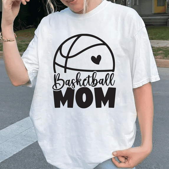 Basketball Mom Graphic Tee