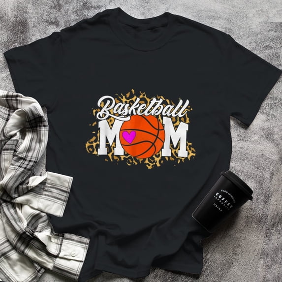 Basketball Mom Proud Mama Funny Outfit Mothers Day Gift, Small, Black