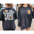 thumbnail image 1 of Basketball Mom Sweatshirt, On The Bleachers Is Where I Spend Most Of My Days, Front And Back Sports Mom Hoodie,Basketball Hoodie,Mom Sweater TSHIRT All Size S-5XL, 1 of 5