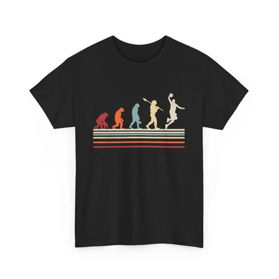 Basketball Motion Graphic Tee, Cool Sports Shirt, Hoops Fan Gear
