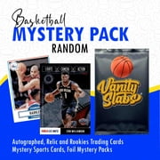 Basketball Mystery Foil Pack (Random Auto, Relics and Rookie Trading Cards))