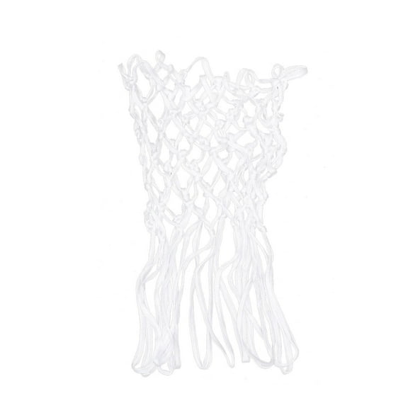 LULULION Nylon Basketball Net Replacement for Athletes in White 1Pack