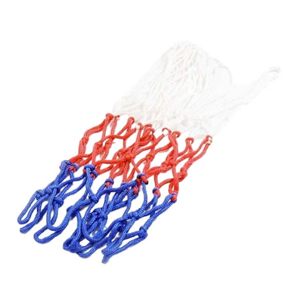 Basketball Net Replacement Netball Net, Heavy Duty Woven Basketballs Net All Weather Thick Mesh Bag for Basketballs Hoop