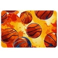 thumbnail image 1 of Basketball Non-Slip Polyester Door Rug Chair Mat Kitchen Rugs, Machine Washable, 1 of 6