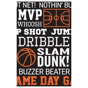 Basketball 'Nothin' But Net' Plastic Table Cover(1ct)