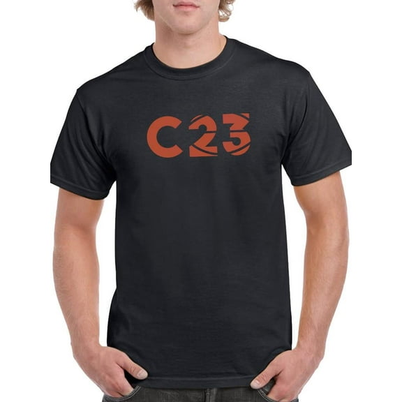 Basketball Number C 23 T-Shirt Men -Smartprints Designs, Male 3X-Large