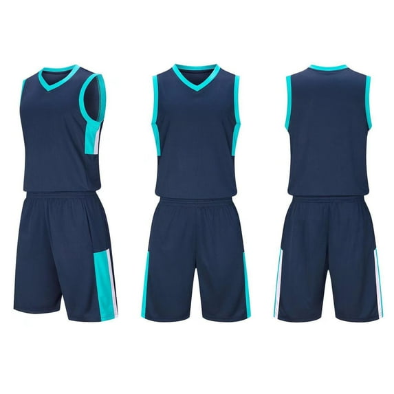 Basketball Outfits for Boys 2 Piece Athletic Workout Sets Size 4-14 Teens Kids Quick-Dry Tank Tops & Shorts Gym Running Track Suits