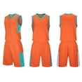 thumbnail image 1 of Basketball Outfits for Boys 2 Piece Athletic Workout Sets Size 4-14 Teens Kids Quick-Dry Tank Tops & Shorts Gym Running Track Suits, 1 of 7