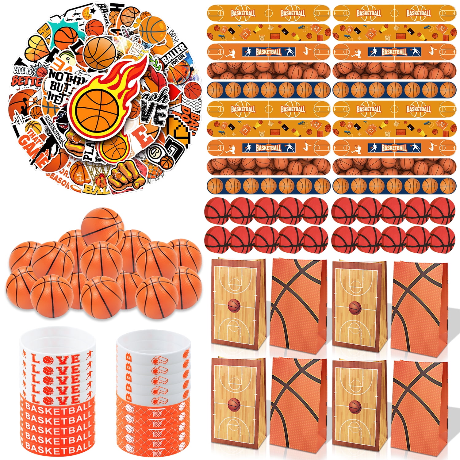 Basketball Party Favors150Pcs Basketball Party SuppliesBasketball