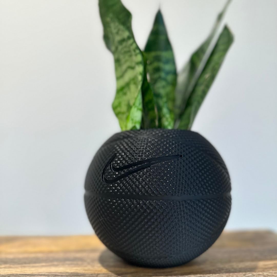 Basketball Planter Pot 3D Printed - Plant Pot for Indoor Plants-Unique  planter for indoor with Drainage hole - Walmart.com