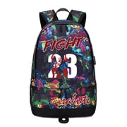 Basketball Player 23 Ball Storage Backpack Sports Equipment Depositary Multifunctional Bag For Men Women Red - 3
