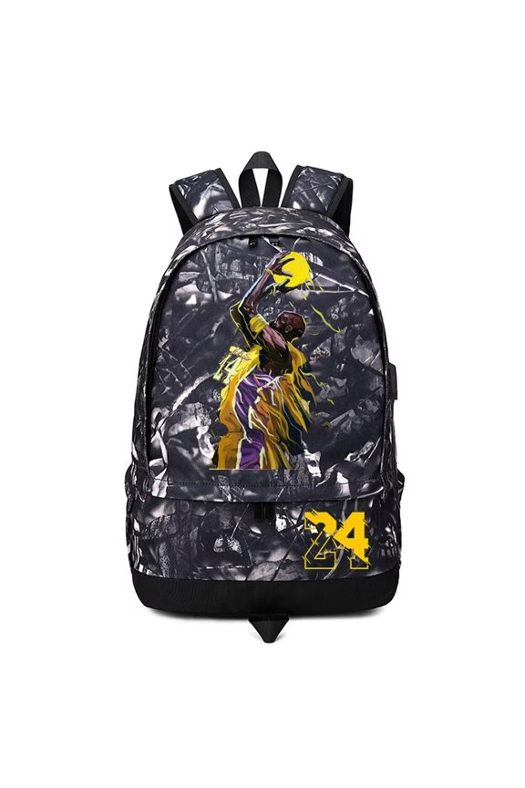 Basketball Player 24 Ball Storage Backpack Sports Equipment Depositary Multifunctional Bag For Men Women (Grey - 6)