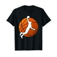 thumbnail image 1 of Basketball Player Basketballer Sports Graphic T-Shirt, 1 of 5