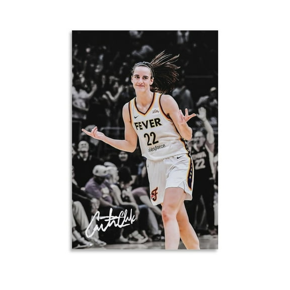 Basketball Player Caitlin Clark Sports Poster Poster For Bedroom Kitchen Bathroom Living Room Office Decor