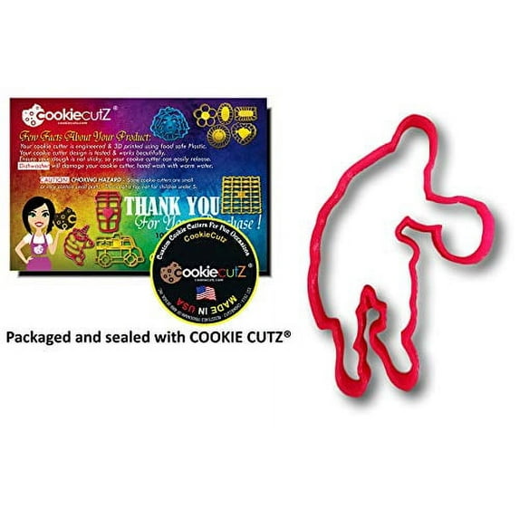 Basketball Player Cookie Cutter (2 inches)- Fast Shipping - Sharp Edges - Exceptional Quality
