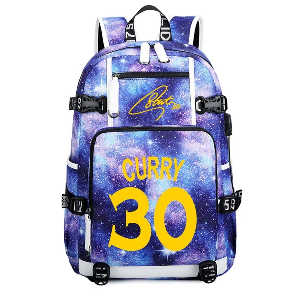 Basketball Player Curry Multifunction Backpack Travel Taptop Daypack Fans Bag For Men Women SS 2