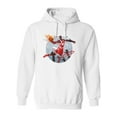 thumbnail image 1 of Basketball Player.   Hoodie Men -Image by Shutterstock, Male Medium, 1 of 4
