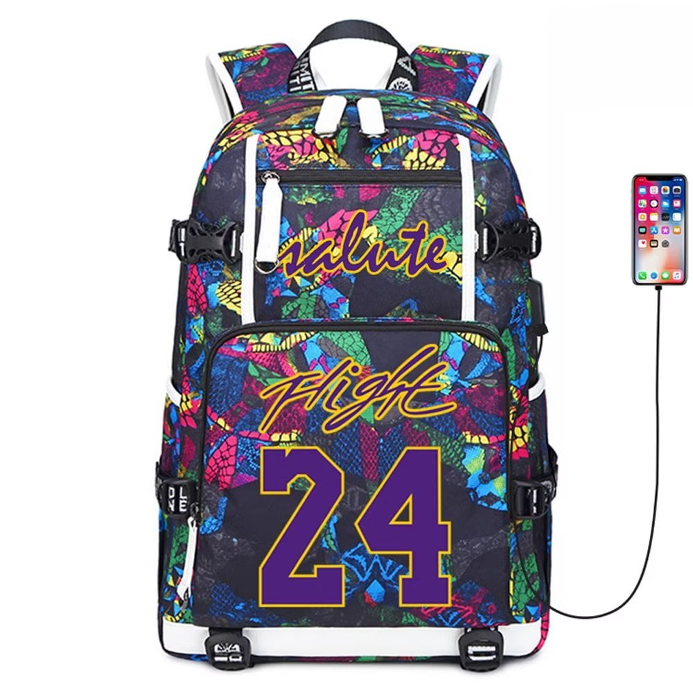 Basketball Doncic Fan Backpack | Multifunction Canvas Backpack For Men & Women, Style 3 - View #3