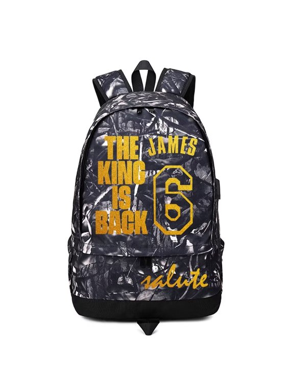 Basketball Player LJ23 Ball Storage Backpack Sports Equipment Depositary Multifunctional Bag For Men Women (Grey - 3)