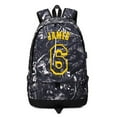 thumbnail image 1 of Basketball Player LJ23 Ball Storage Backpack Sports Equipment Depositary Multifunctional Bag For Men Women (Grey - 5), 1 of 6