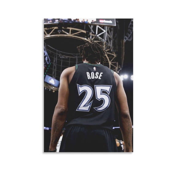 Basketball Player Poster Derrick Rose Picture (75) Gifts Canvas Painting Poster Wall Art Decorative Picture Prints Modern Decor 12x18inch(30x45cm)
