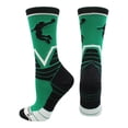 thumbnail image 1 of Basketball Player Victory Crew Socks (Kelly Green/Black/White, Medium), 1 of 2