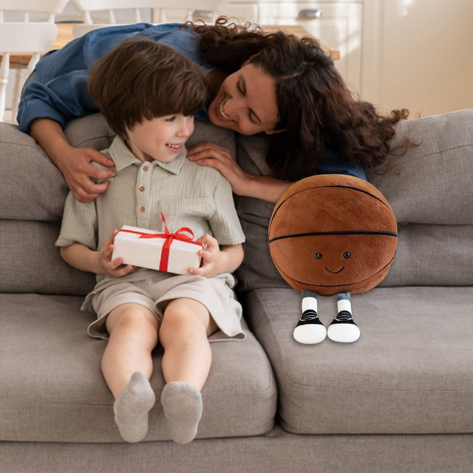 Basketball Plush Pillow - Jellycat Cute Basketball Plush Toy – Soft ...
