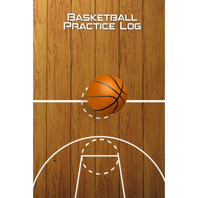 Basketball Practice Log Personal Basketball Record Book for