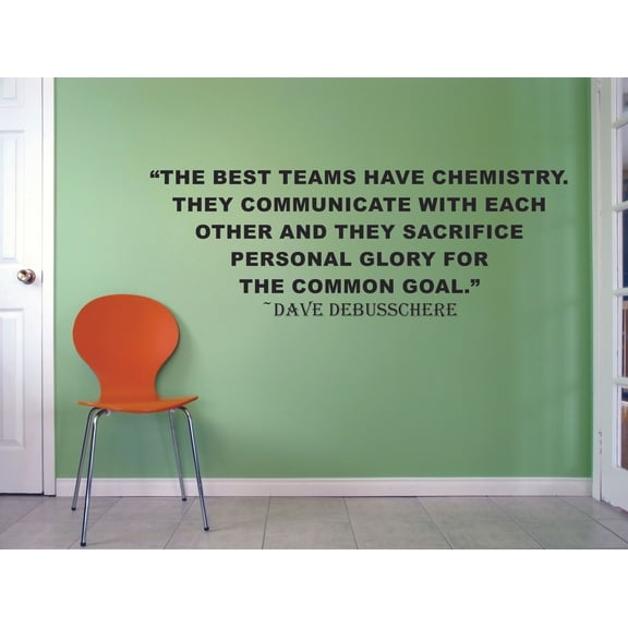 Basketball Quotes Dave Debusschere Sport Game Motivation Inspiration Quote Wall Decal Vinyl Art Sticker Design for Boys/Girls Room Home Court Bedroom Decor Wall Art Mural Decoration Size (12x20 inch)