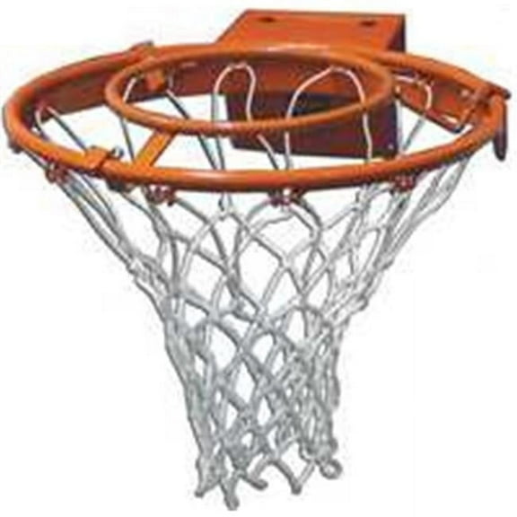 Basketball Rebound Ring with An Orange Powder-Coated Steel