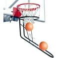 thumbnail image 1 of Basketball Return Attachment for Hoop, Heavy Duty Metal Basketball Rebounder Fit 18" Rims, Durable Basketball Hoop Return with 3 Hooks Install, Basketball Training Accessories, 1 of 7