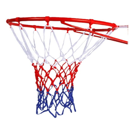 Basketball Rim Replacement Steel Portable Basketball Rim And Net With Screws Heavy Duty Weather Hanging Basketball Hoop For Indoor Outdoor Basketball Hoop Rim And Net