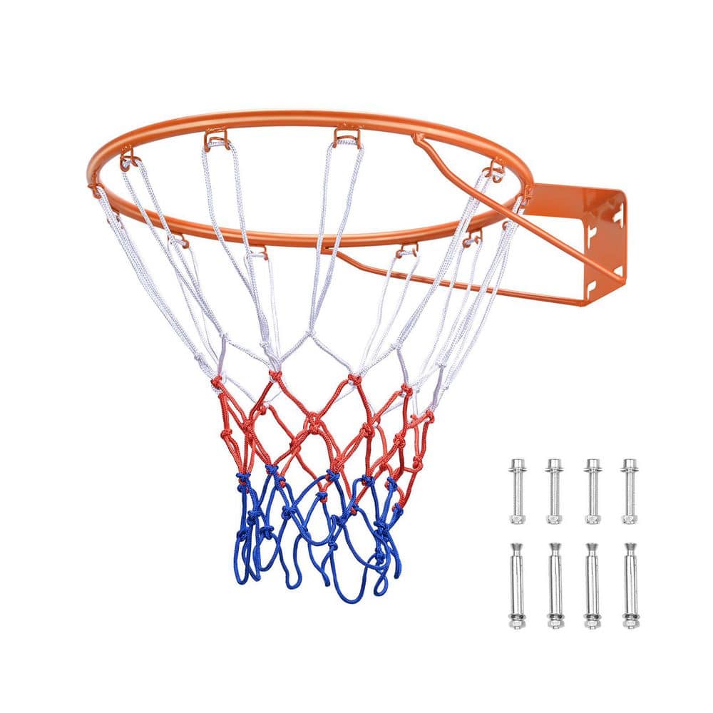 Basketball Rim, Wall Door Mounted Basketball Hoop, Heavy Duty Q235 ...