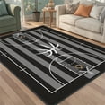 thumbnail image 1 of Basketball Rug Non-Slip 5x7 ft,Basketball Court Design for Bedroom Game Room Decor, 1 of 8