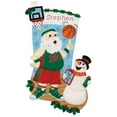 thumbnail image 1 of Basketball Santa Felt Stocking Kit by MerryStockings, 1 of 2